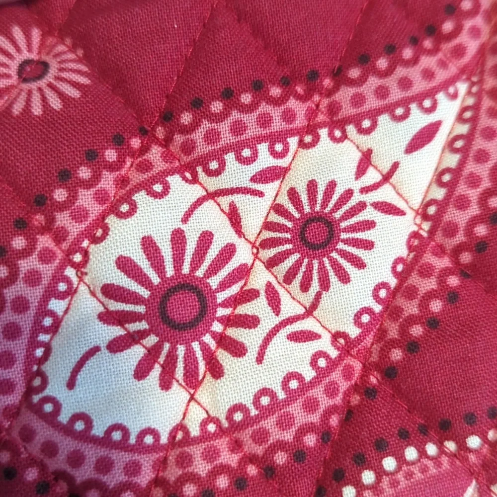 Vera Bradley Retired Mesa Red Crossbody Bag 2006